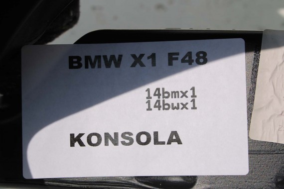 BMW X1 X2 F48 F39 KONSOLA PULPIT DESKA ROZDZIELCZA KOKPIT PULPIT 9332740 czarna 2566133 9332740 9332740 9332740 9332740 9332740