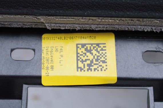 BMW X1 X2 F48 F39 KONSOLA PULPIT DESKA ROZDZIELCZA KOKPIT PULPIT 9332740 czarna 2566133 9332740 9332740 9332740 9332740 9332740
