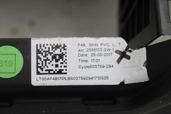 BMW X1 X2 F48 F39 KONSOLA PULPIT DESKA ROZDZIELCZA KOKPIT PULPIT 9332740 czarna 2566133 9332740 9332740 9332740 9332740 9332740