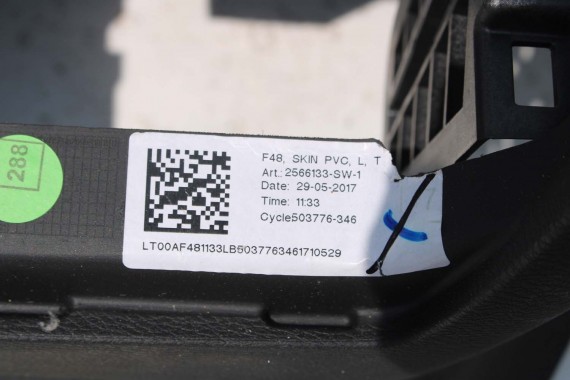 BMW X1 X2 F48 F39 KONSOLA PULPIT DESKA ROZDZIELCZA KOKPIT PULPIT 9332740 czarna 2566133 9332740 9332740 9332740 9332740 9332740
