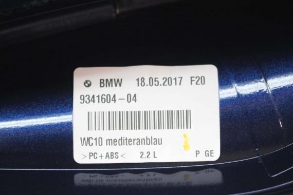 BMW X1 F48 ANTENA 9341604 9291486 DACHOWA NA DACH 65209341604 65209291484 65202218150 65209257007 9291484 9291486 9341604