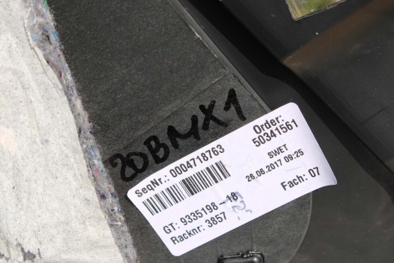 BMW X1 F48 TUNEL 9335198 ŚRODKOWY kolor czarny 52209335198 51169335198 9335198 9335198 9335198 9335198 9335198 9335198 9335198
