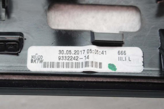 BMW X1 F48 KRATKI WLOTY POWIETRZA KONSOLI 9292739 9292741 64229292740 9332485 kratka wlot nawiewu X2 F39 9332456 64229292739
