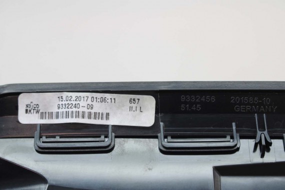 BMW X1 F48 KRATKI WLOTY POWIETRZA KONSOLI 9292739 9292741 64229292740 9332485 kratka wlot nawiewu X2 F39 9332456 64229292739