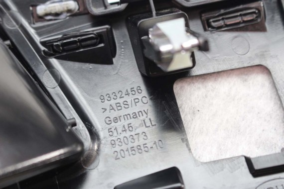 BMW X1 F48 KRATKI WLOTY POWIETRZA KONSOLI 9292739 9292741 64229292740 9332485 kratka wlot nawiewu X2 F39 9332456 64229292739