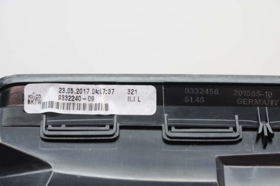 BMW X1 F48 KRATKI WLOTY POWIETRZA KONSOLI 9292739 9292741 64229292740 9332485 kratka wlot nawiewu X2 F39 9332456 64229292739
