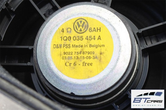 VW EOS, EOS FL GŁOŚNIKI NAGŁOŚNIENIE KOMPLET 1Q 1Q0035454 1Q0035454A 1Q0035411 1Q0035411A ZESTAW GŁOŚNIKÓW