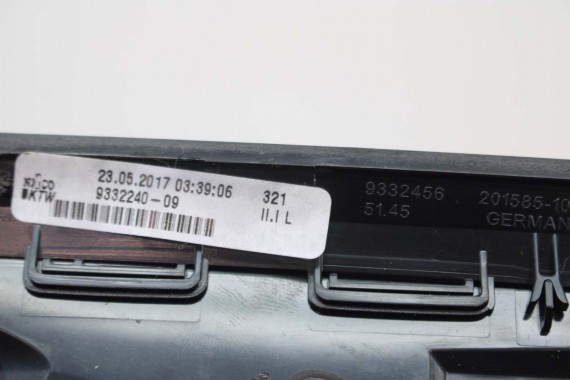 BMW X1 F48 KRATKI WLOTY POWIETRZA KONSOLI 9292739 9292741 64229292740 9332485 kratka wlot nawiewu X2 F39 9332456 64229292739