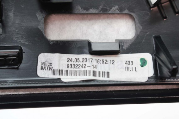BMW X1 F48 KRATKI WLOTY POWIETRZA KONSOLI 9292739 9292741 64229292740 9332485 kratka wlot nawiewu X2 F39 9332456 64229292739