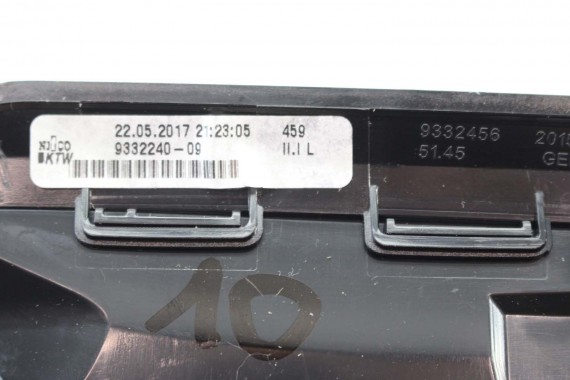 BMW X1 F48 KRATKI WLOTY POWIETRZA KONSOLI 9292739 9292741 64229292740 9332485 kratka wlot nawiewu X2 F39 9332456 64229292739