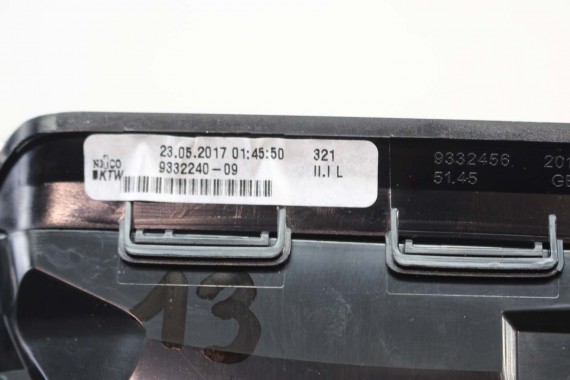 BMW X1 F48 KRATKI WLOTY POWIETRZA KONSOLI 9292739 9292741 64229292740 9332485 kratka wlot nawiewu X2 F39 9332456 64229292739