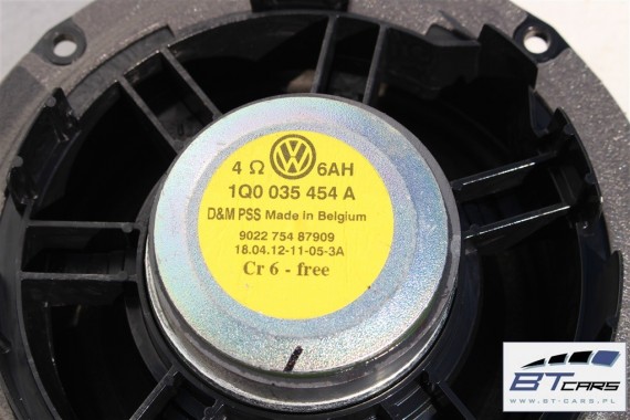 VW EOS, EOS FL GŁOŚNIKI NAGŁOŚNIENIE KOMPLET 1Q 1Q0035454 1Q0035454A 1Q0035411 1Q0035411A ZESTAW GŁOŚNIKÓW