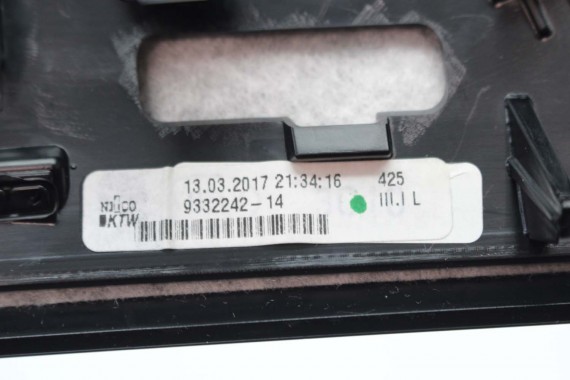 BMW X1 F48 KRATKI WLOTY POWIETRZA KONSOLI 9292739 9292741 64229292740 9332485 kratka wlot nawiewu X2 F39 9332456 64229292739