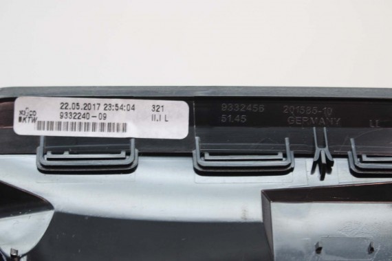 BMW X1 F48 KRATKI WLOTY POWIETRZA KONSOLI 9292739 9292741 64229292740 9332485 kratka wlot nawiewu X2 F39 9332456 64229292739