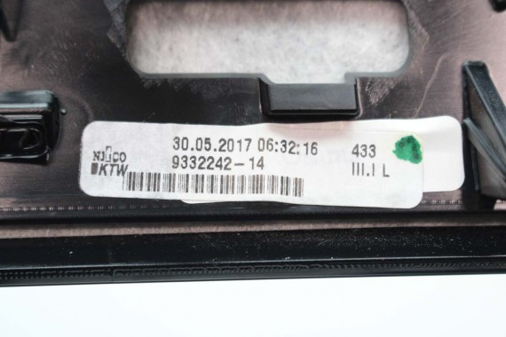 BMW X1 F48 KRATKI WLOTY POWIETRZA KONSOLI 9292739 9292741 64229292740 9332485 kratka wlot nawiewu X2 F39 9332456 64229292739