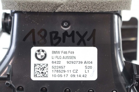 BMW X1 F48 KRATKI WLOTY POWIETRZA KONSOLI 9292739 9292741 64229292740 9332485 kratka wlot nawiewu X2 F39 9332456 64229292739