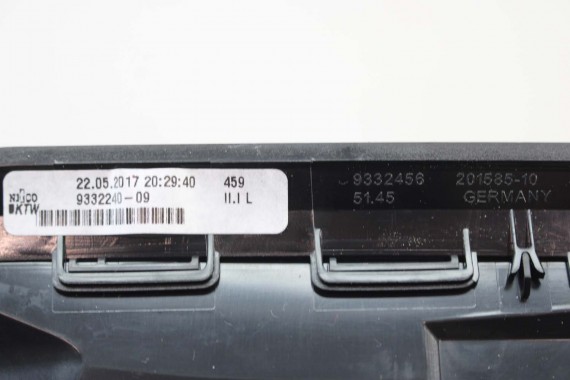 BMW X1 F48 KRATKI WLOTY POWIETRZA KONSOLI 9292739 9292741 64229292740 9332485 kratka wlot nawiewu X2 F39 9332456 64229292739