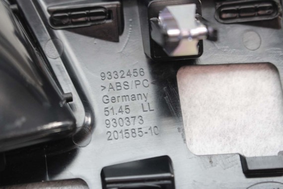 BMW X1 F48 KRATKI WLOTY POWIETRZA KONSOLI 9292739 9292741 64229292740 9332485 kratka wlot nawiewu X2 F39 9332456 64229292739