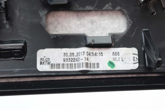 BMW X1 F48 KRATKI WLOTY POWIETRZA KONSOLI 9292739 9292741 64229292740 9332485 kratka wlot nawiewu X2 F39 9332456 64229292739