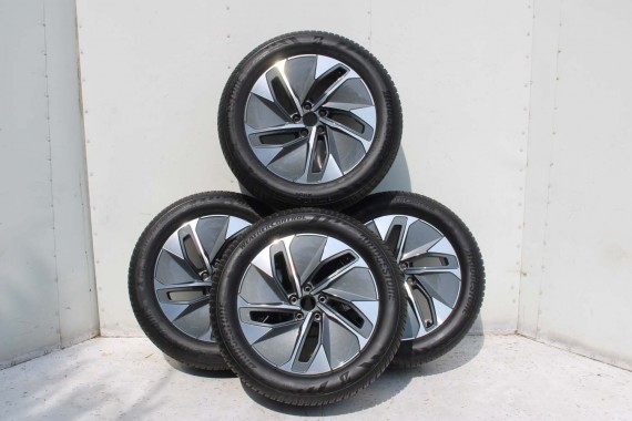 VW ID4 Pro ID5 FELGI 19 cali OPONY KOŁA11A601025M felga 8J*19H2 ET45 opona BRIDGESTONE 235/55 R19 101T 255/50 103T 11A601025M