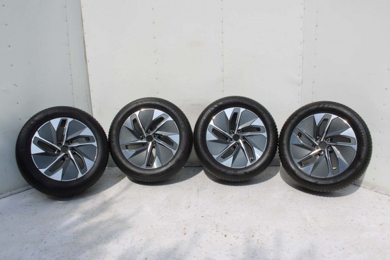 VW ID4 Pro ID5 FELGI 19 cali OPONY KOŁA 11A601025M felga 8J*19H2 ET45 opona BRIDGESTONE 235/55 R19 101T 255/50 103T 11A601025M