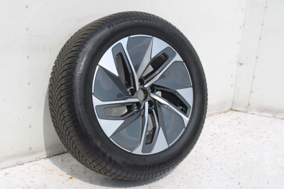 VW ID4 Pro ID5 FELGI 19 cali OPONY KOŁA 11A601025M felga 8J*19H2 ET45 opona BRIDGESTONE 235/55 R19 101T 255/50 103T 11A601025M
