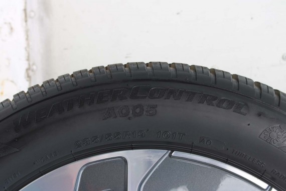 VW ID4 Pro ID5 FELGI 19 cali OPONY KOŁA11A601025M felga 8J*19H2 ET45 opona BRIDGESTONE 235/55 R19 101T 255/50 103T 11A601025M