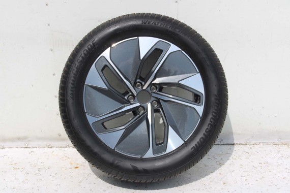 VW ID4 Pro ID5 FELGI 19 cali OPONY KOŁA 11A601025M felga 8J*19H2 ET45 opona BRIDGESTONE 235/55 R19 101T 255/50 103T 11A601025M