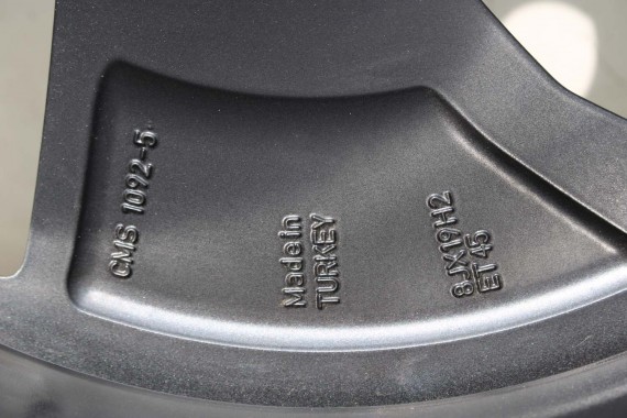 VW ID4 Pro ID5 FELGI 19 cali OPONY KOŁA11A601025M felga 8J*19H2 ET45 opona BRIDGESTONE 235/55 R19 101T 255/50 103T 11A601025M