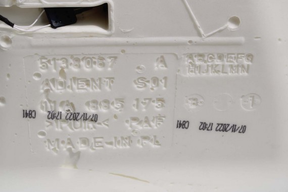 VW ID4 Pro FOTELE KOMPLET FOTELI siedzeń siedzenia fotel tapicerka 11A welur kolor szary kanapa siedzisko oparcie fotel EUROPA