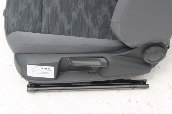 VW ID4 Pro FOTELE KOMPLET FOTELI siedzeń siedzenia fotel tapicerka 11A welur kolor szary kanapa siedzisko oparcie fotel EUROPA