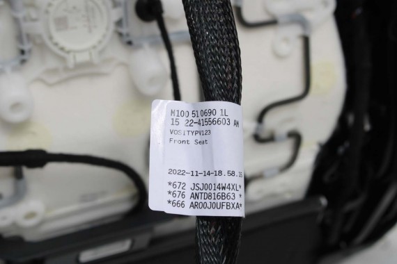 VW ID4 Pro FOTELE KOMPLET FOTELI siedzeń siedzenia fotel tapicerka 11A welur kolor szary kanapa siedzisko oparcie fotel EUROPA