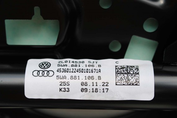 VW ID4 Pro FOTELE KOMPLET FOTELI siedzeń siedzenia fotel tapicerka 11A welur kolor szary kanapa siedzisko oparcie fotel EUROPA