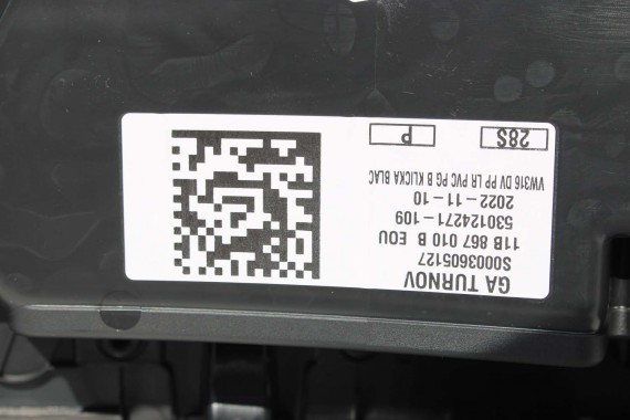 VW ID4 Pro FOTELE KOMPLET FOTELI siedzeń siedzenia fotel tapicerka 11A welur kolor szary kanapa siedzisko oparcie fotel EUROPA