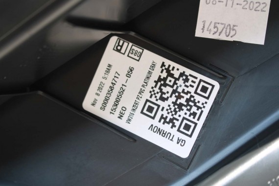VW ID4 Pro FOTELE KOMPLET FOTELI siedzeń siedzenia fotel tapicerka 11A welur kolor szary kanapa siedzisko oparcie fotel EUROPA