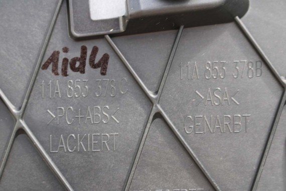 VW ID4 POSZYCIE OSŁONA NAKŁADKA SŁUPKA C 11A853377C tylna 11A853377C 11A853378C 11A853377A 11A853378A 11A853377C 11A 853 378 C