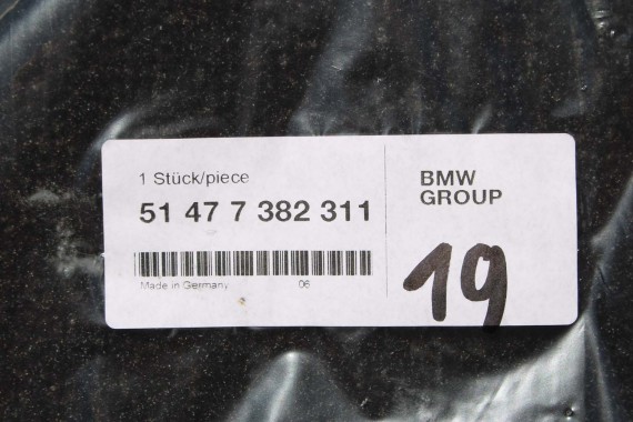 BMW X1 F48 DYWANIKI PODŁOGI 7382311 wycieraczki kolor czarny 54477382311 7410384 51 47 7408920 7382311 7382311 7382311 7382311