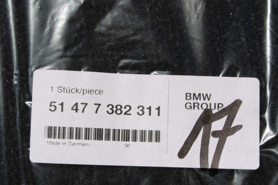 BMW X1 F48 DYWANIKI PODŁOGI 7382311 wycieraczki kolor czarny 54477382311 7410384 51 47 7408920 7382311 7382311 7382311 7382311