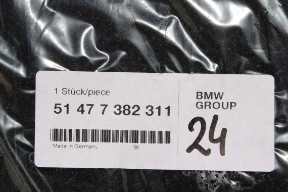 BMW X1 F48 DYWANIKI PODŁOGI 7382311 wycieraczki kolor czarny 54477382311 7410384 51 47 7408920 7382311 7382311 7382311 7382311