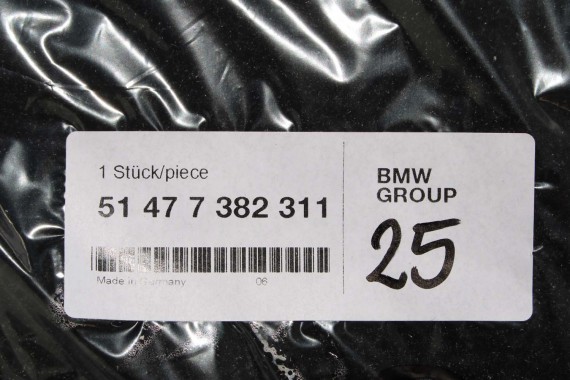 BMW X1 F48 DYWANIKI PODŁOGI 7382311 wycieraczki kolor czarny 54477382311 7410384 51 47 7408920 7382311 7382311 7382311 7382311