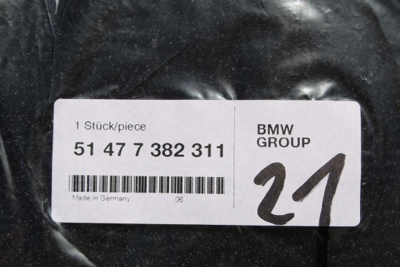 BMW X1 F48 DYWANIKI PODŁOGI 7382311 wycieraczki kolor czarny 54477382311 7410384 51 47 7408920 7382311 7382311 7382311 7382311