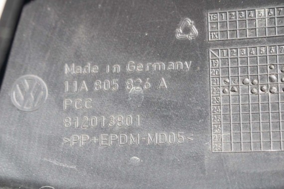 VW ID4 NADKOLE PRZEDNIE PRZÓD 11A805825A 11A805826A wykończenie 11A805825 11A805826 11A805825A 11A805826A 11A805825A 11A805826A