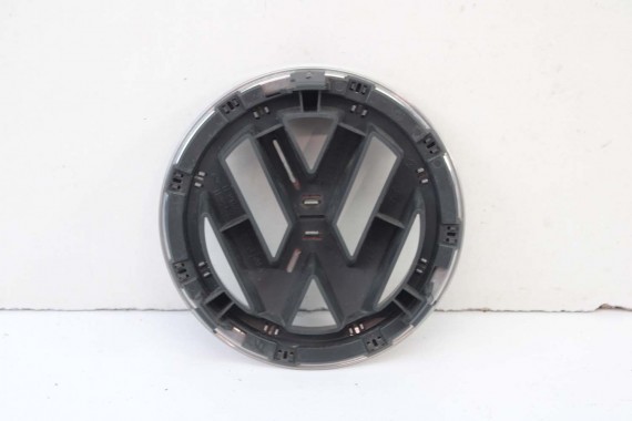 VW ZNACZEK 3C0853600A 1K5853600 ZDERZAKA GRILL PRZÓD PRZEDNIEGO MQH czarny chrom Emblemat atrapy 3C0853601 3C0853600A 1K5853600