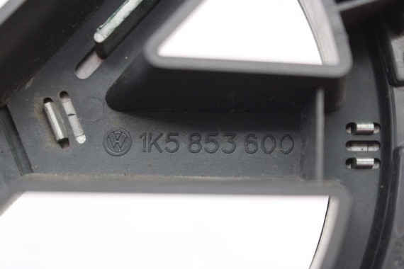 VW ZNACZEK 3C0853600A 1K5853600 ZDERZAKA GRILL PRZÓD PRZEDNIEGO MQH czarny chrom Emblemat atrapy 3C0853601 3C0853600A 1K5853600