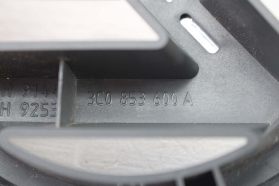 VW ZNACZEK 3C0853600A 1K5853600 ZDERZAKA GRILL PRZÓD PRZEDNIEGO MQH czarny chrom Emblemat atrapy 3C0853601 3C0853600A 1K5853600
