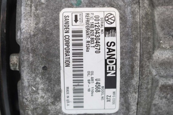 VW JETTA GOLF POMPA KLIMY 1K0820803T 1K0820803R 1K0820803K 1K0820803T SPĘŻARKA 1K0820859G 1K0820803R 1K0820803K GOLF 2.5 FSi USA