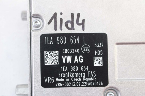 VW ID4 KAMERA ASYSTENTA PASA RUCHU 1EA980654L 1EA980654L PRZÓD 1EA980654L PRZEDNIEJ SZYBY AUDI Q4 1EA980654L 1EA980654 1EA980654
