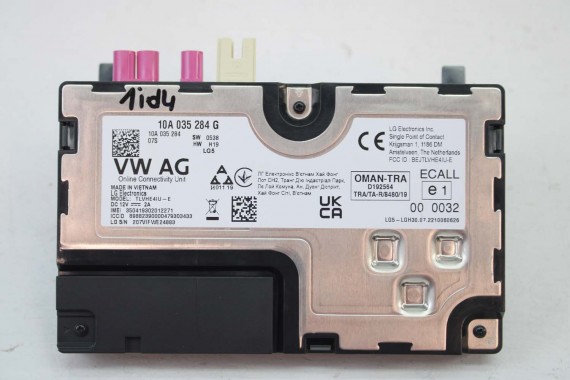 VW ID4 MODUŁ STEROWNIK 10A035284G USŁUG ONLINE 10A035284G 10A035284 10A035284G 10A035284 10A035284 10A035284 10A035284 10A035284