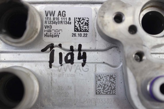VW ID4 ZAWÓR KLIMY 1EA816111B AUDI Q4 1EA816111B WYMIENNIK CIEPŁA 1EA816111B klimatyzacji 1EA816111B 1EA8161114 1EA 816 111 B