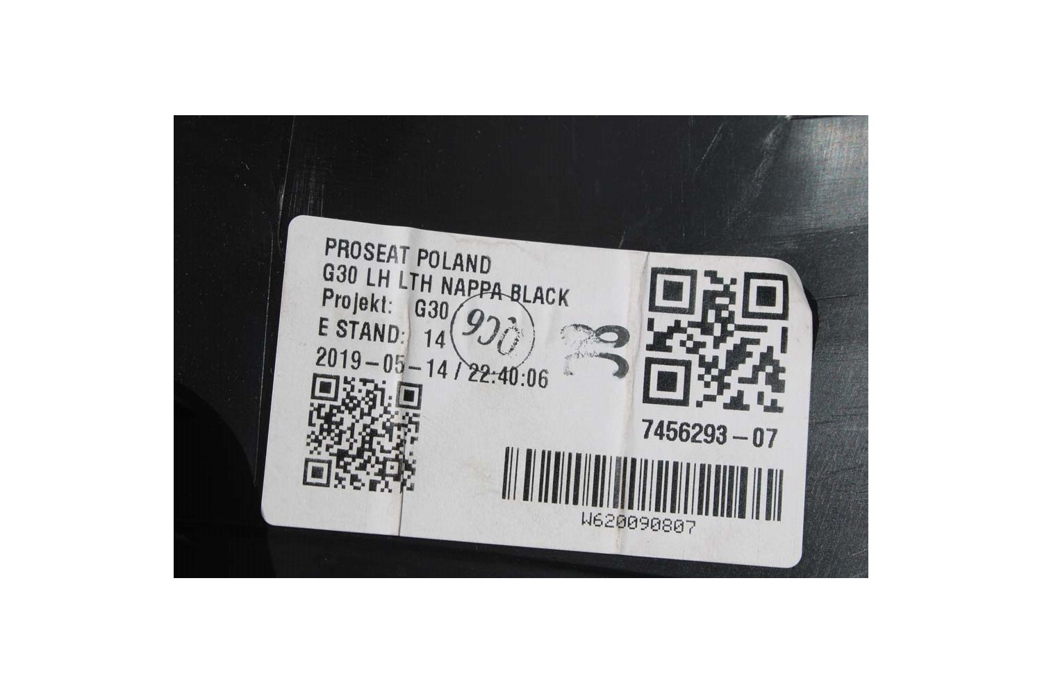 BMW 5 G30 FOTELE KOMPLET FOTELI siedzeń siedzenia tapicerka + boczki ...